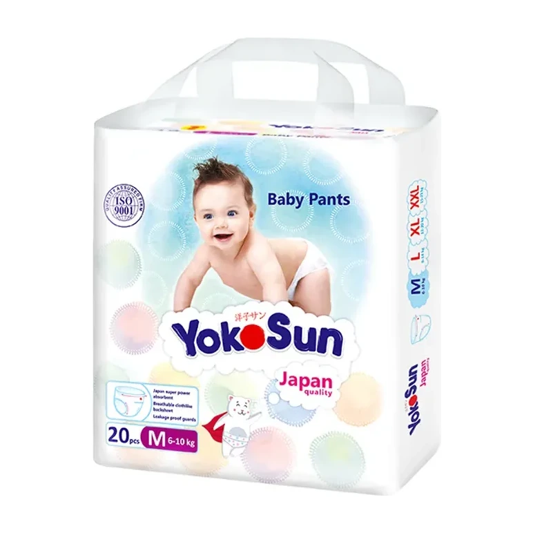 Подгузники-Трусики YOKOSUN M (6-10 кг) 20 шт