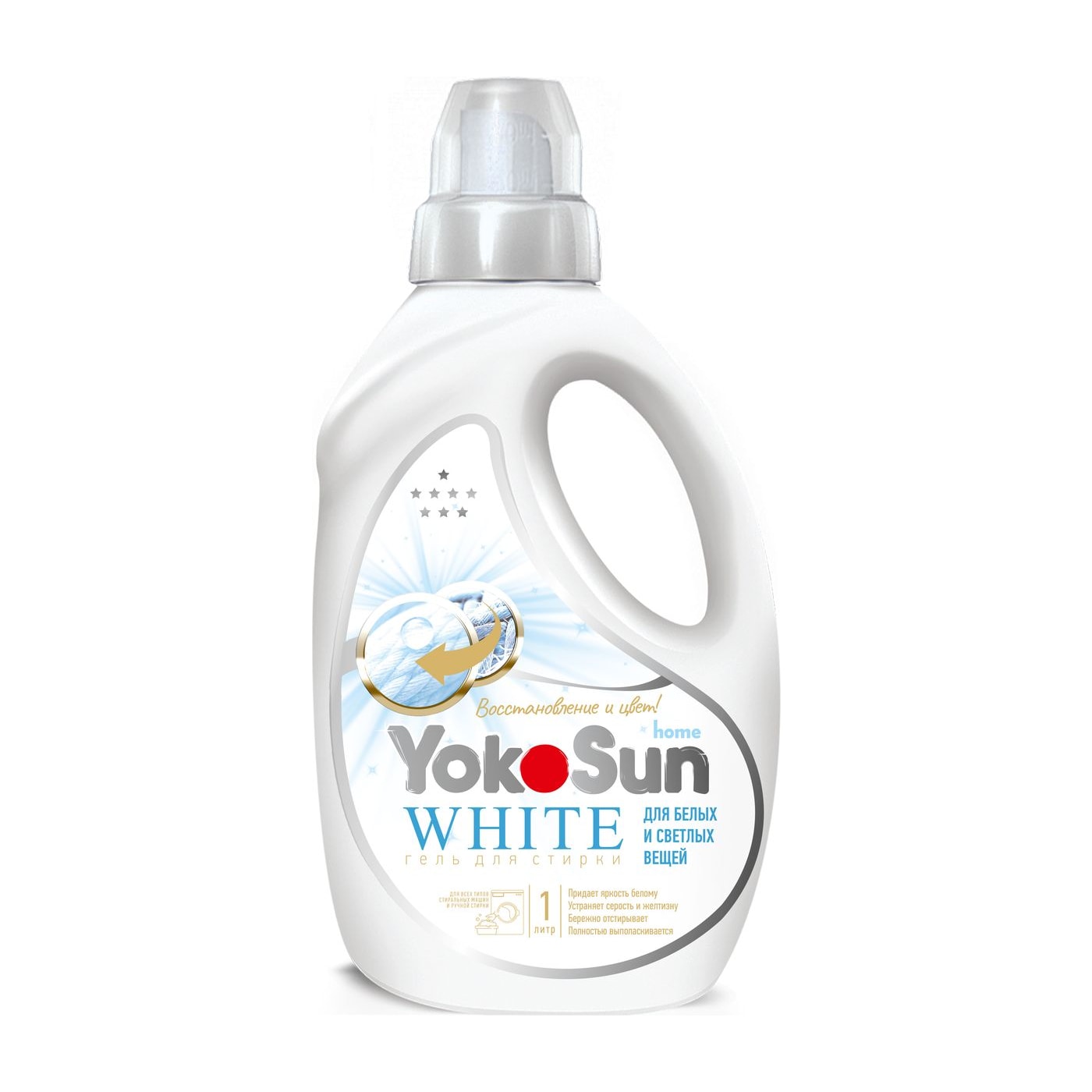 Гель для стирки YokoSun, White, 1л