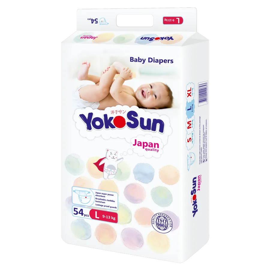 Подгузники YokoSun на липучках